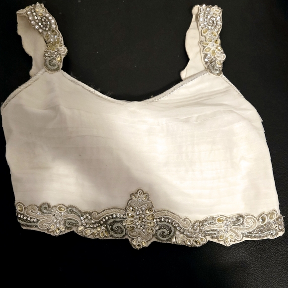 White Indian Lengha - Picture 5 of 5